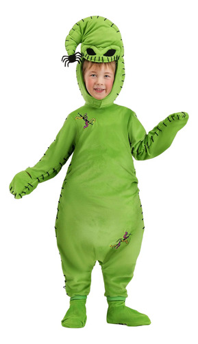 Disfraz De Oogie Boogie Verde De El Extraño Mundo De Jack Skellington Skeleton Pesadilla Antes De Navidad Para Niños Y Bebes Envio Gratis