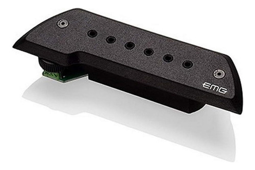 Emg Acs Pastilla De Sonido Para Guitarra Acústica, Color Negro