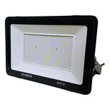 Reflector Proyector Led 300w Luz Fria Alta Potencia Canchas Color De La Carcasa Negro Color De La Luz Blanco Frío