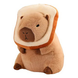 Peluche Capybara Con Pan Kawaii 30 Cm