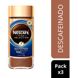 Café Nescafé® Fina Selección Decaf 100g Pack X3