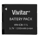 Vivitar Viv-cb-11lh Li-on Batería Para Nb-11lh Mah (negro)