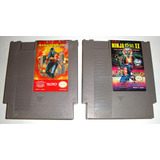 Ninja Gaiden 1 Y 2 Para Nintendo Nes (mr2023) Snes Sega