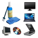 Kit Limpieza Liquido Pañuelo Para Pantallas Cd Monitor Tv