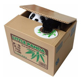 Alcancía De Gato O Panda Roba Monedas Animada Electrónica