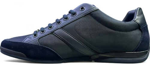 Tenis Sneakers Boss Saturn Low Dark Blue - Originales