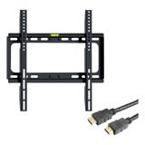 Soporte Pantalla/monitor 24 A 55 PuLG. Incluye Cable Hdmi Color Negro