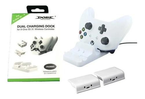 Carregador Mais 2 Bateria Para Controle Xbox One Promoção
