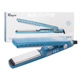 Prancha Nano Titanium Babylisspro By Roger Trad. Bivolt Cor Azul 110v/220v