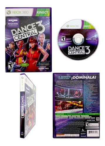 Kinect Dance Central 3 Xbox 360