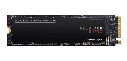 Ssd Wd Black 500gb M.2 Int Nvme Sn750