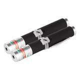 Kit X2u Puntero Laser Potente Verde Optica Largo Alcance