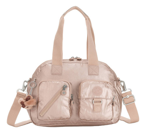 Kipling Bolsa Defea Quartz Metallic 100% Original