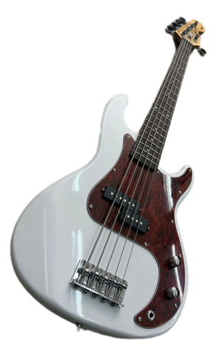 Bajo Eléctrico Sq Precision Bass White 5 Cuerdas