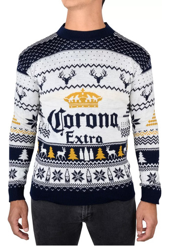 Ugly Sueter Navideño Corona Grande Y Extra Grande