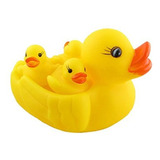 Set Juego De Baño Patitos De Hule Para Niños (4 Unidades)