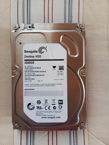 Disco Duro Hdd 4 Tb