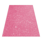  Fomi Foami Escarchado Rosado Pliego 100x70cm - 10 Unidades