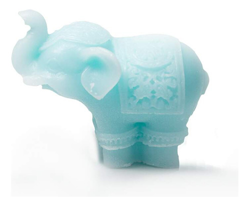 Molde De Silicone Elefante Indiano Bipartida Ib-852