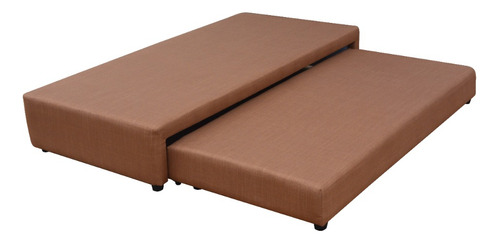 Cama Marinera Somier 1 1/2 Plazas Divan Dual Deseo 90x190