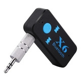 Manos Libres Bluetooth X6 3.5mm Jack Inalámbrico Kit Carro