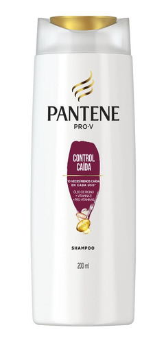 Shampoo Pantene Control Caída X 200 Ml
