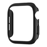 Estuche De Diseño Fino Compatible Con Apple Watch 40mm Negro