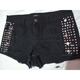 Short Forever Talle 42 Con Tachas 