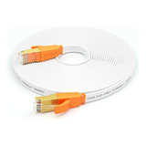 Cable Ethernet Cat8 De 20 Pies, Cable De Red Lan Plano De Al