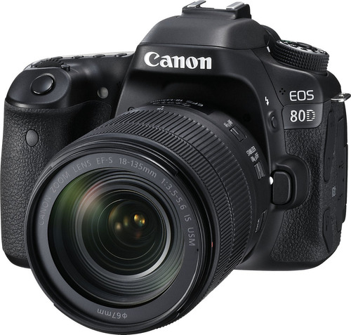 Canon Eos 80d - Kit De Slr Digital Con Ef-s 0.709-5.315 in.