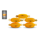 I O L Kit 5 Luces Led Parrilla Universal Auto 2 M Amarillo 