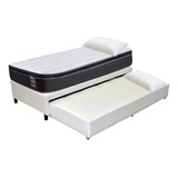 Somier Cama Nido Divan 100 X 200 Colchon King Koil Finesse