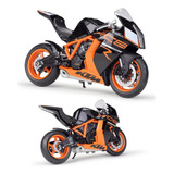 Welly 2009 Ktm 1190 Rc 8r Miniatura Metal Moto Carreras 1/10