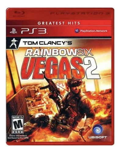 Jogo Ps3 Rainbowsix Vegas 2 - Original Mídia Física