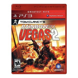 Jogo Ps3 Rainbowsix Vegas 2 - Original Mídia Física