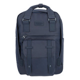 Mochila Xtrem Portland 4xt Navy Blue Color Azul Diseño De La Tela Lisa