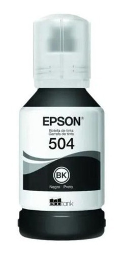 Tinta Epson 504 Original Negro L4150 L4160 L6161 L6171 L6191