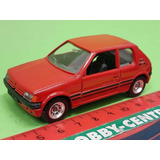 Solido  France 1/43 Peugeot 205 Rojo 1985