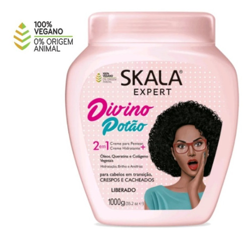 Creme Tratamento Skala Cabelo Divino Potão Skala 1kg