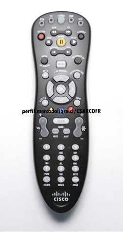 Control Remoto Decodificador Movistar  Iptv - Cisco