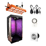 Carpa Cultivo Indoor 100x100x200 Poleas Cooler Led 400w