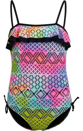 Traje Baño Niña Completo Limited Too 2pz  | Meses sin interés
