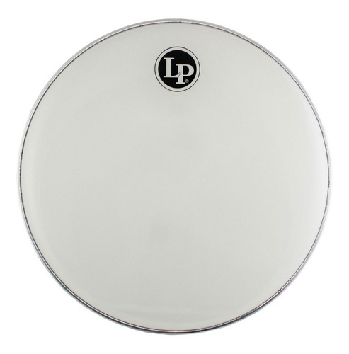 Parche Para Timbal 15 Latin Percussion Liso Blanco Lp247c