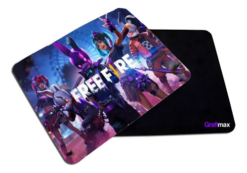 Mousepad Liso 20x17 Cm Free Fire Videojuegos Gamer Grafimax