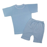 Kit C/5 Camiseta+shorts Conjunto Roupa Bebe Promoção Atacado