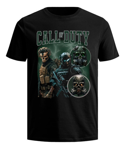 Playera Call Of Duty Militar Gamer Vintage Belico Camiseta 