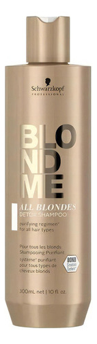 Schwarzkopf Blondme Shampoo All Blondes Detox X 300 Ml Nutre