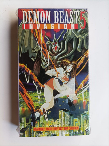 Demon Beast Invasion 5 Vhs Toshio Maeda