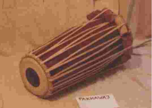 Pakhawaj Tambor Original De India, Sargam Escuela