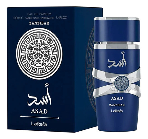 Perfume Árabe Masculino Asad Zanzibar Lattafa 100ml